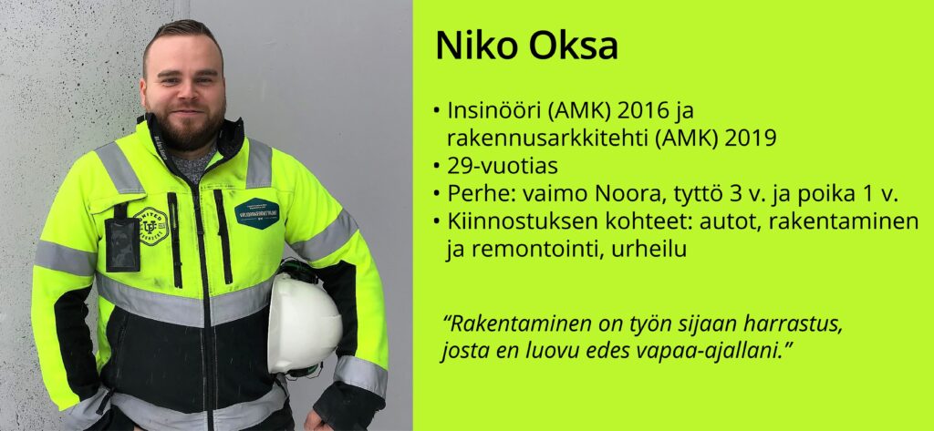 Niko Oksa, Valiorakennuttajat ja UPJ